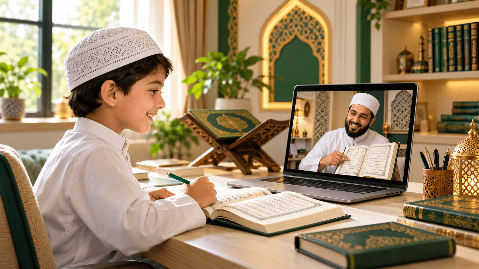 Online Quran classes for kids with a live Quran tutor